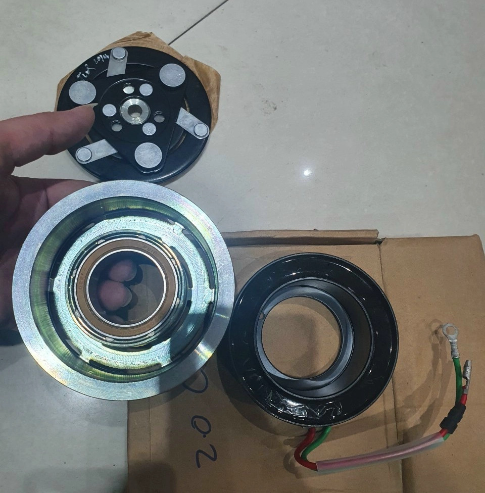 Bộ đầu lốc ( puly, mặt hít) lốc điều hòa Honda Civic