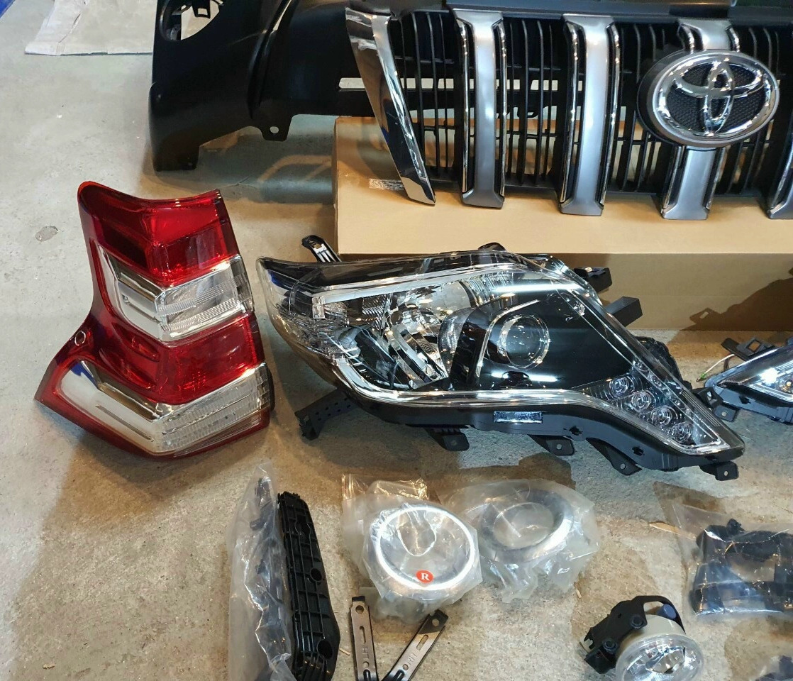 Bộ bodykit nâng đời xe Toyota Land Cruise Prado 2010 lên 2016