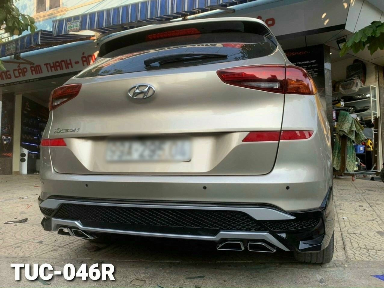 Ốp cản trước sau Hyundai Tucson