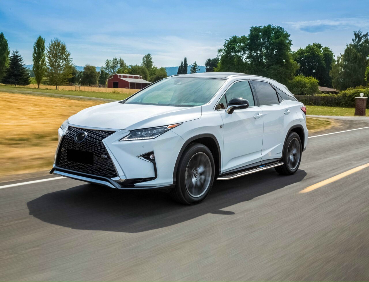 Bậc lên xuống - Bệ bước chân xe Lexus RX