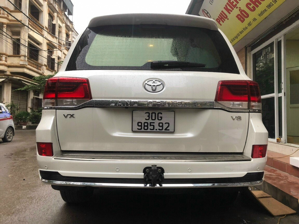 Ốp cản trước sau Toyota Land Cruiser 2016 - 2021