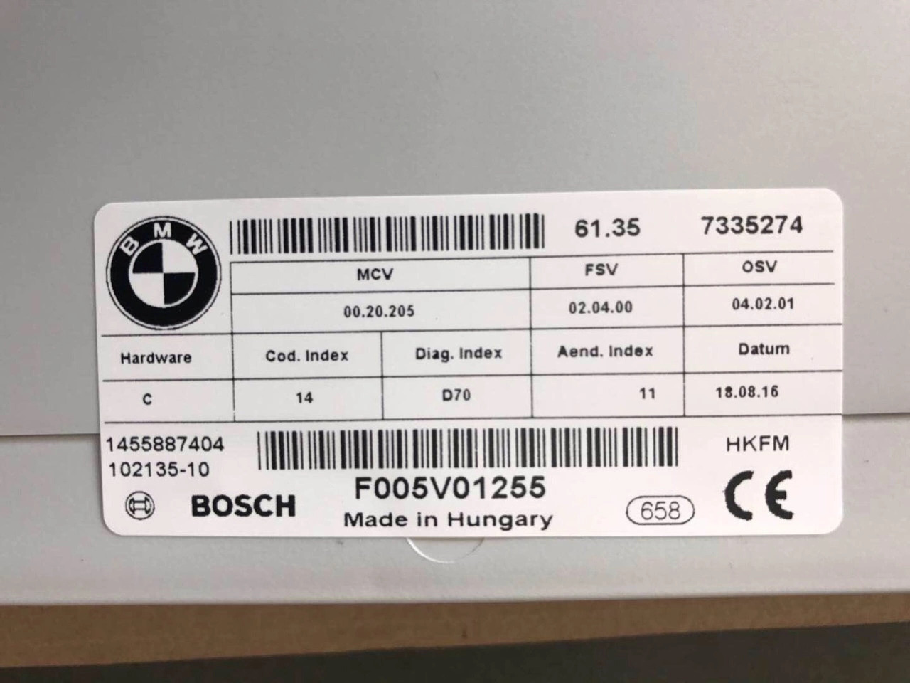 Hộp điều khiển cốp sau Bmw X6 2008-2014