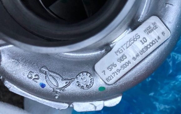 Turbo tăng áp xe Bmw 650i 2011-2012