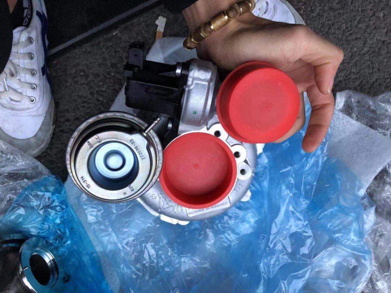 Turbo tăng áp xe Bmw 550i 2010-2013