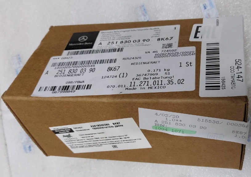 Công tắc lên xuống kính tổng Mercedes Gl450 2008