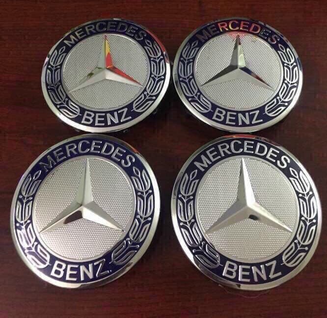 Ốp chụp Lazang logo Mercedes