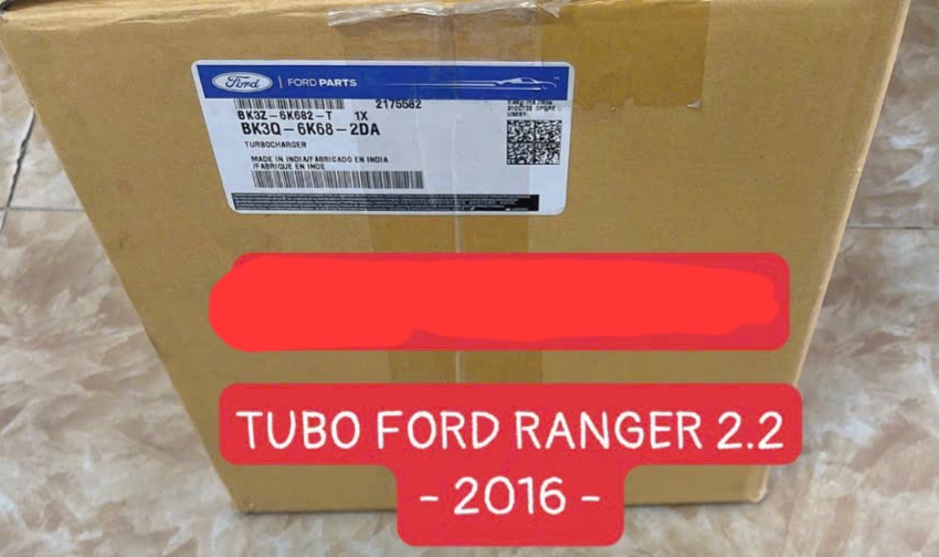 Turbo tăng áp xe Ford Ranger 2.2 2012-2016 Mã BK3Q 6K68 2DA