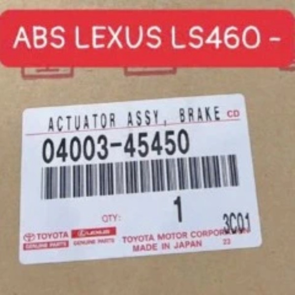 Cụm bơm phanh ABS Lexus LS460 2007-2010 Mã 04003-45450