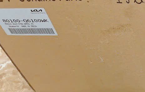 Túi khí lái, túi khí vô lăng Kia Seltos 2022-2024 Mã 80100-Q6100WK