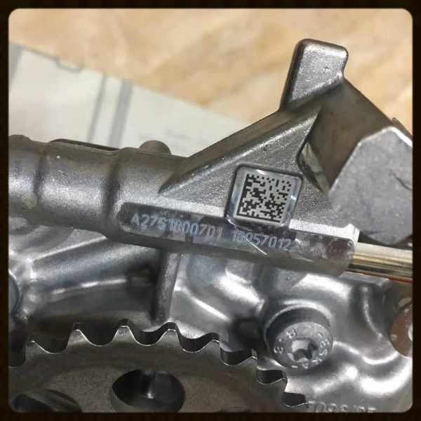 Bơm dầu máy Mercedes Động cơ M276 Mã A2761800701