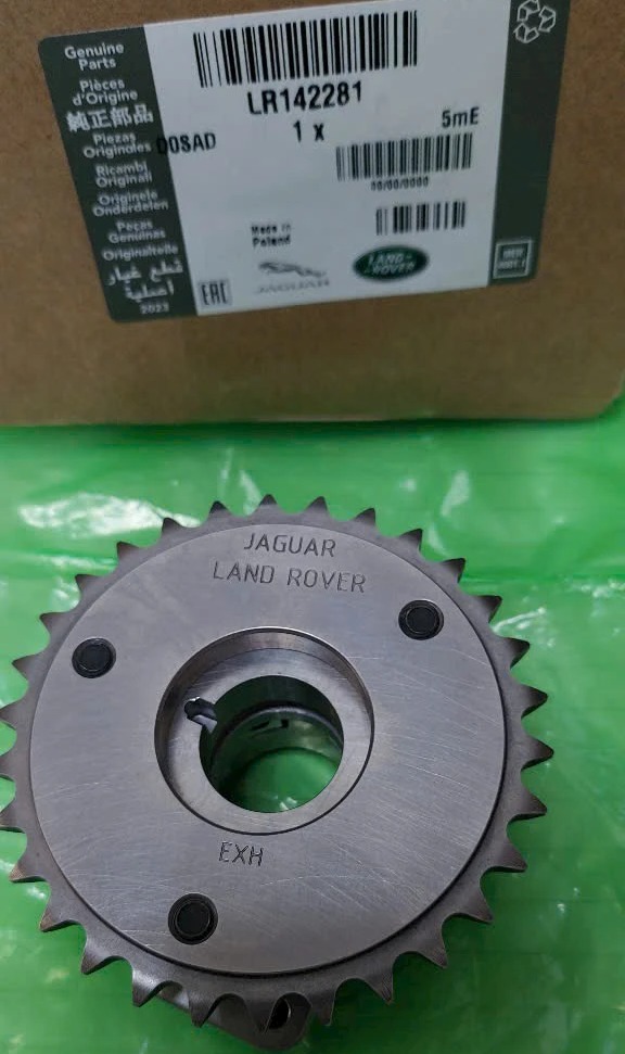 Bánh răng cam xả xe Range Rover Velar 2017-2022 Mã LR142281