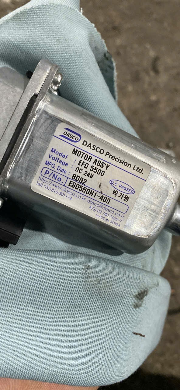 Mô tơ cửa trước Hyundai County 2019 Mã ESD550H1-400