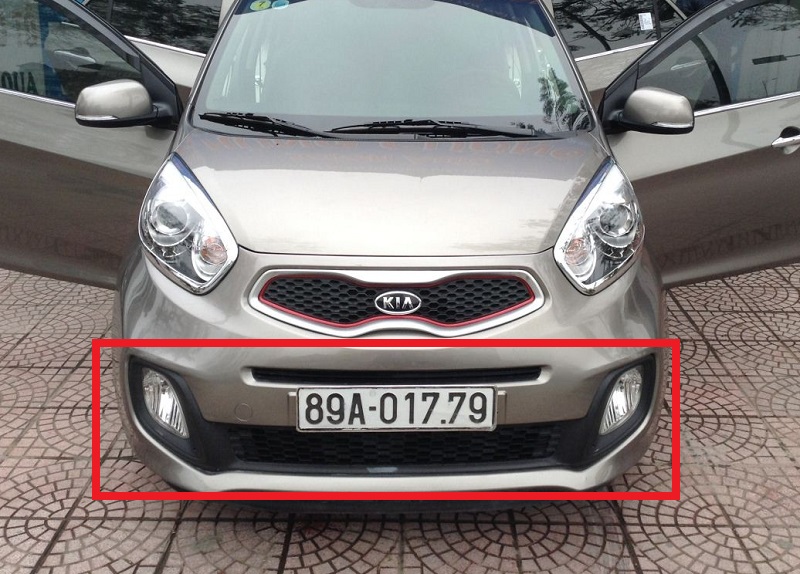 Lưới cản trước Kia Morning Sport 2011-2015 | 865691Y300