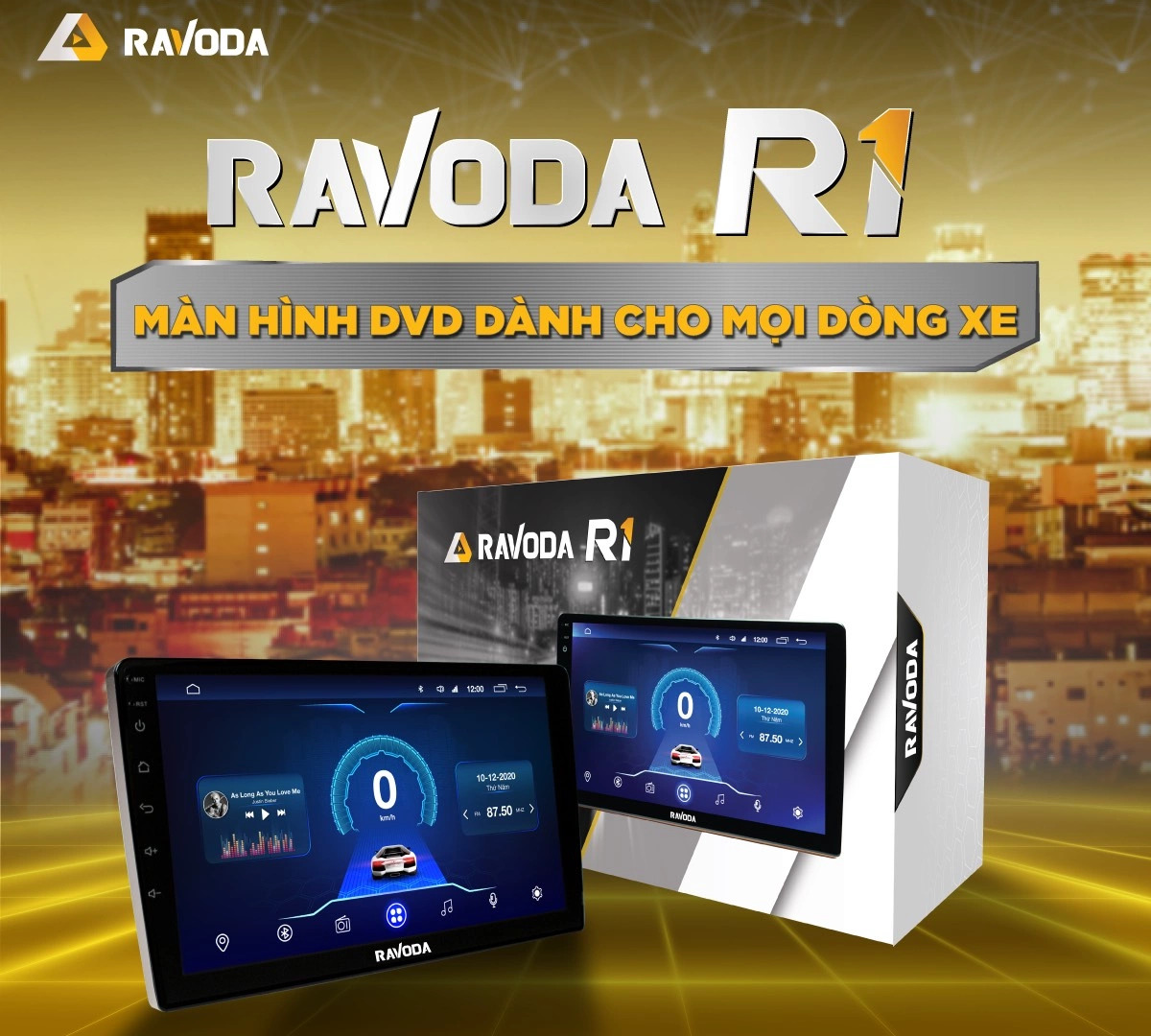 Màn hình Android Ravoda R1