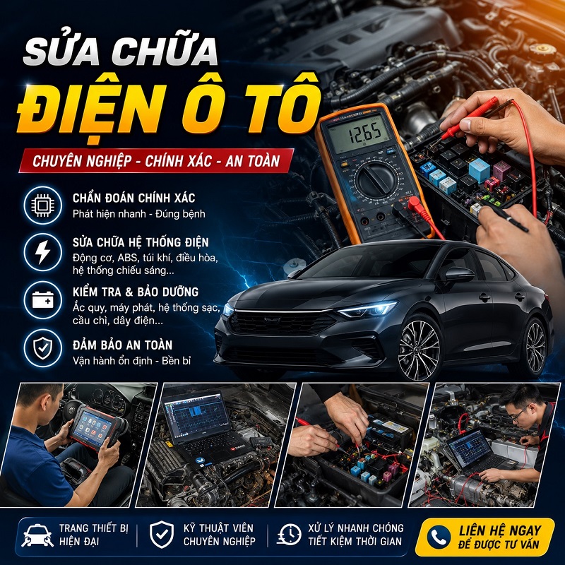 Sửa chữa điện ô tô