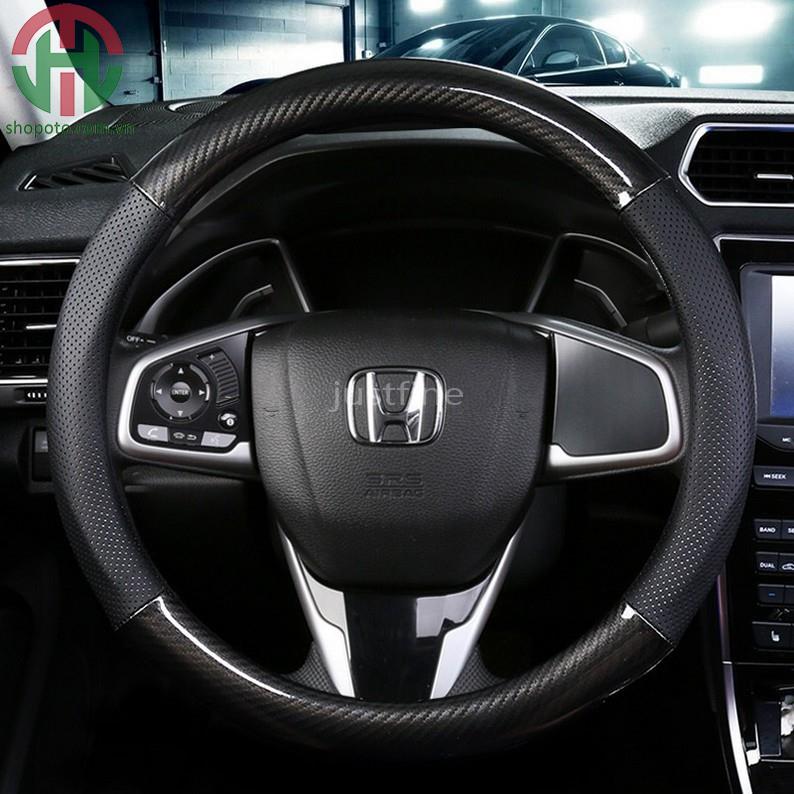 Bọc vô lăng carbon