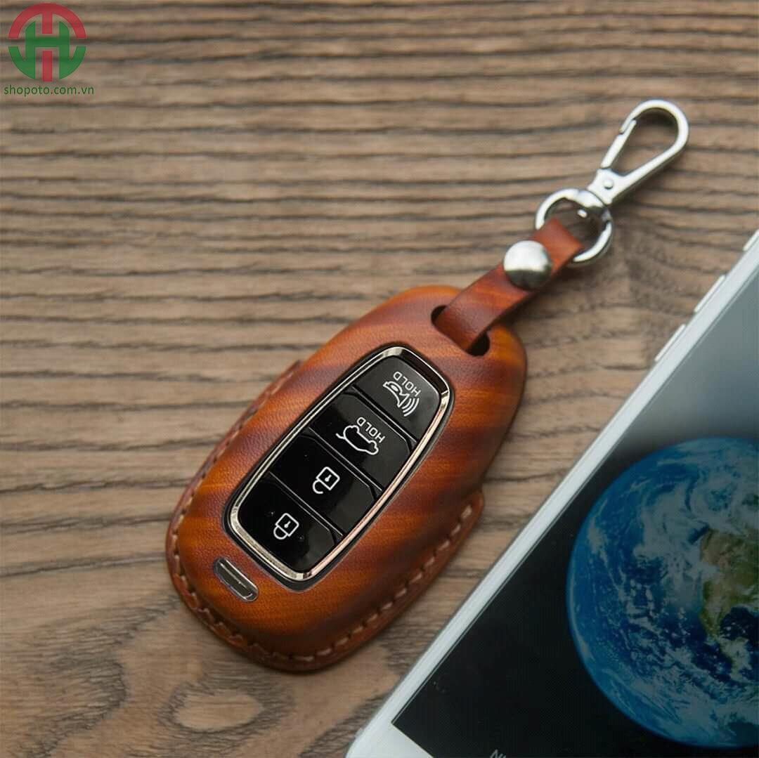 Bao da chìa khóa ô tô Handmade