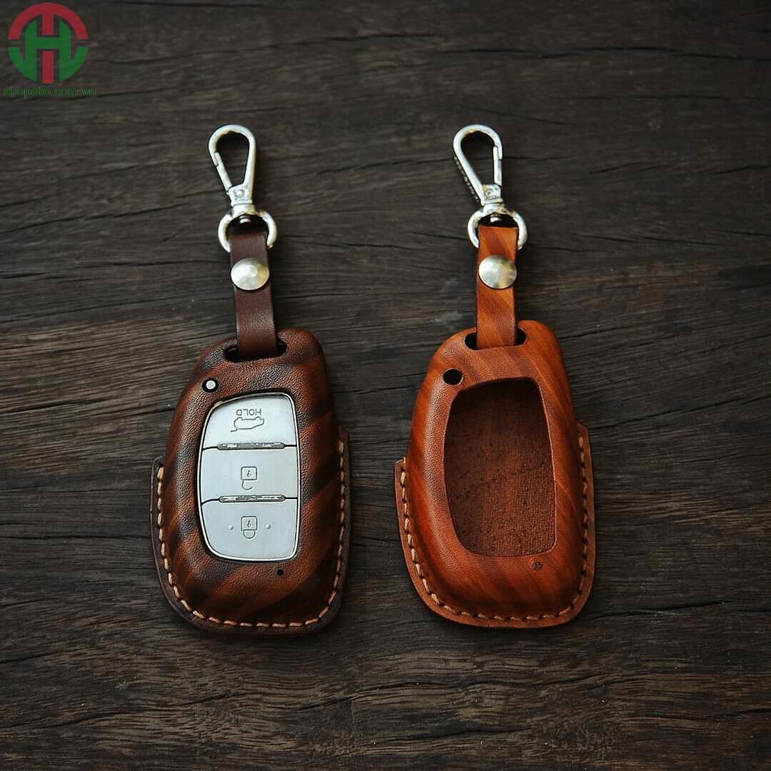 Bao da chìa khóa ô tô Handmade
