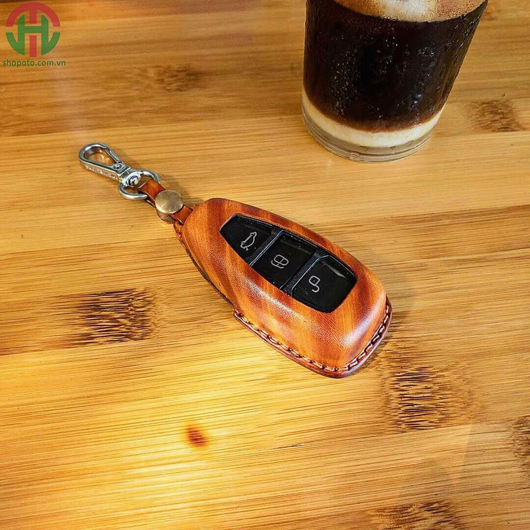 Bao da chìa khóa ô tô Handmade
