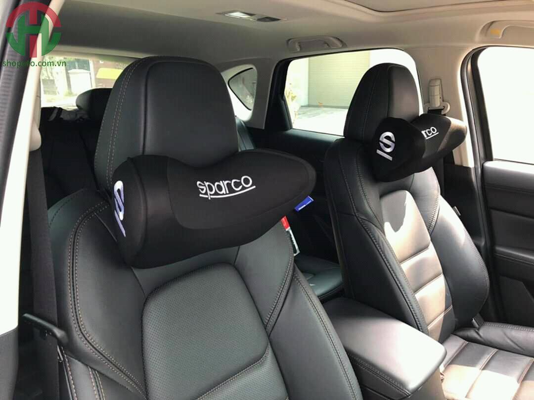 Gối tựa đầu Sparco SPN100RD