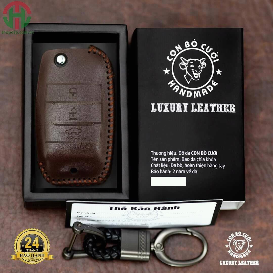 Bao da chìa khóa ô tô Handmade