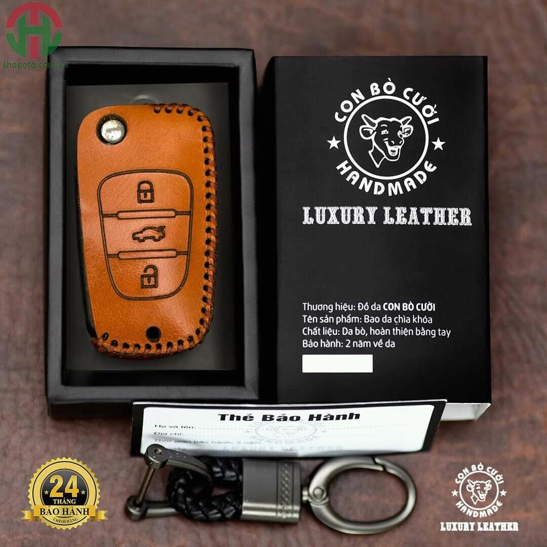 Bao da chìa khóa ô tô Handmade