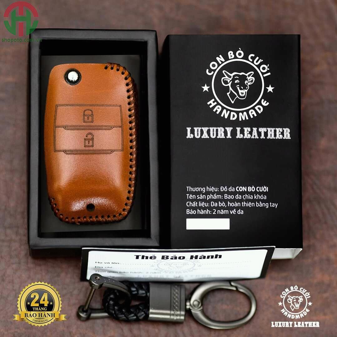 Bao da chìa khóa ô tô Handmade