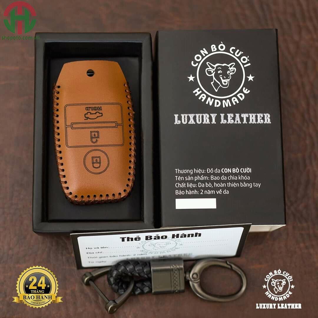 Bao da chìa khóa ô tô Handmade