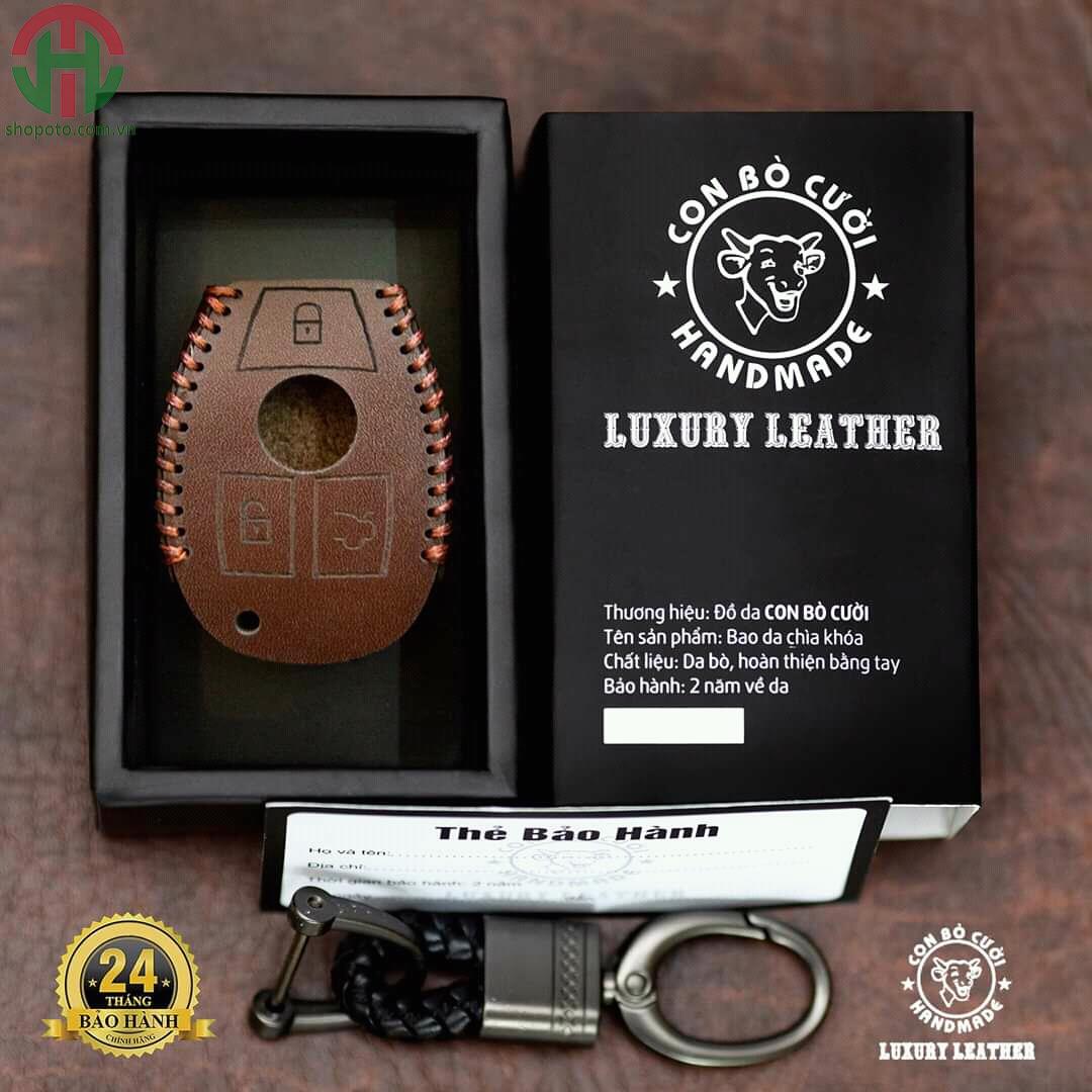Bao da chìa khóa ô tô Handmade