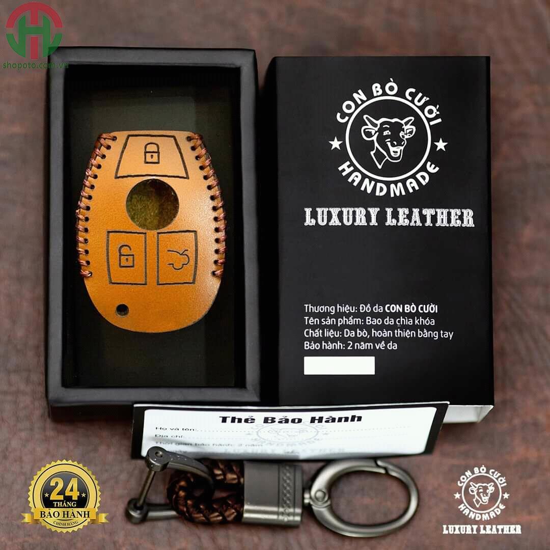 Bao da chìa khóa ô tô Handmade