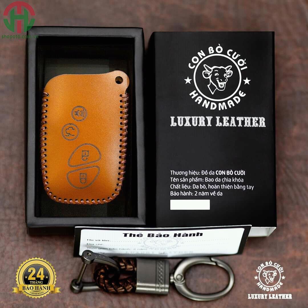 Bao da chìa khóa ô tô Handmade