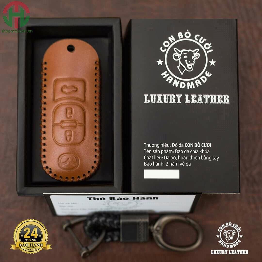Bao da chìa khóa ô tô Handmade