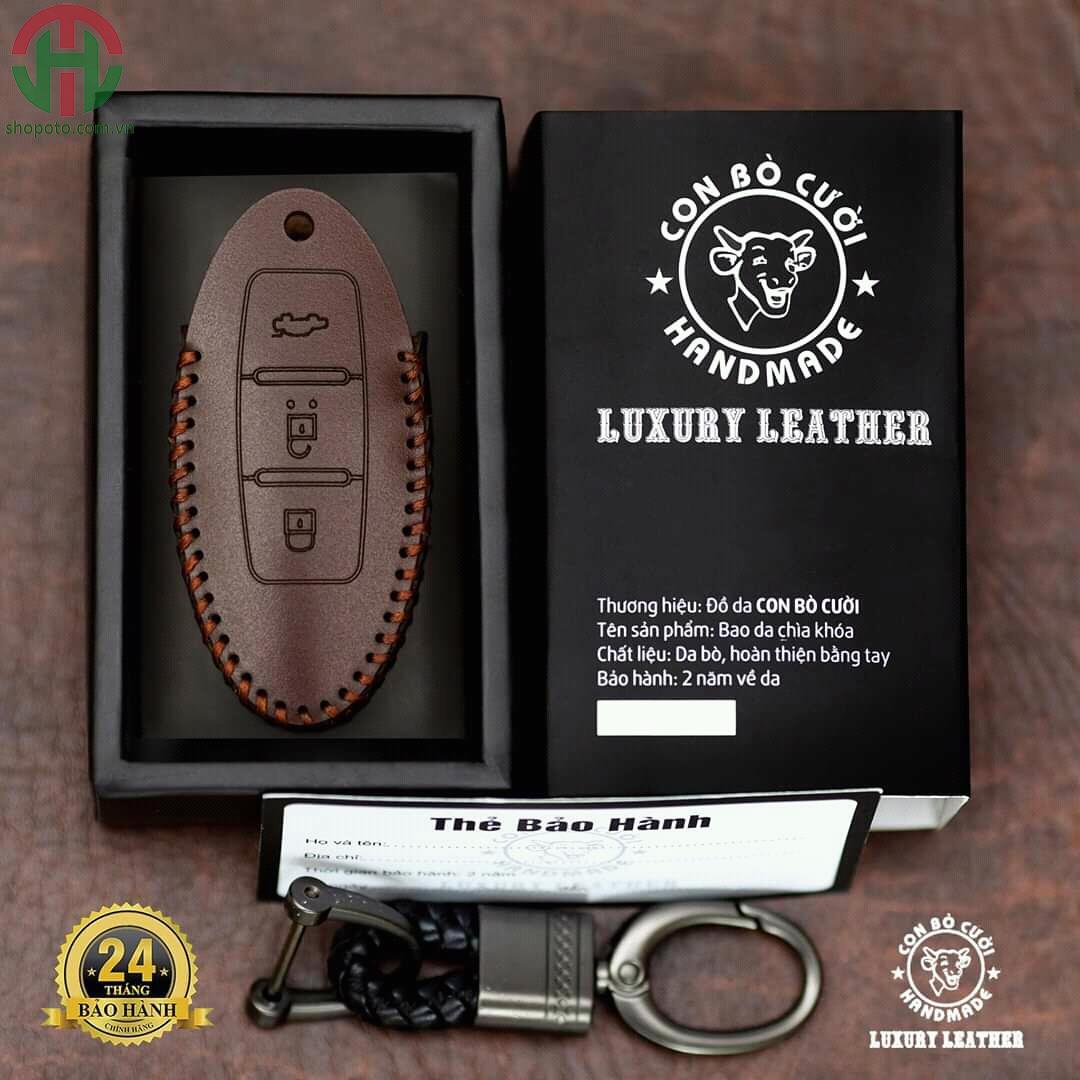 Bao da chìa khóa ô tô Handmade