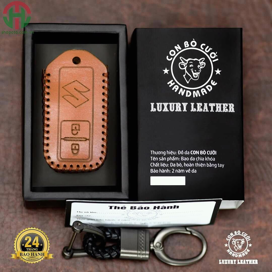 Bao da chìa khóa ô tô Handmade
