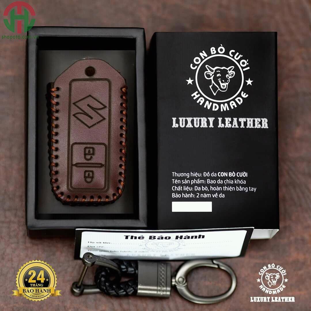 Bao da chìa khóa ô tô Handmade