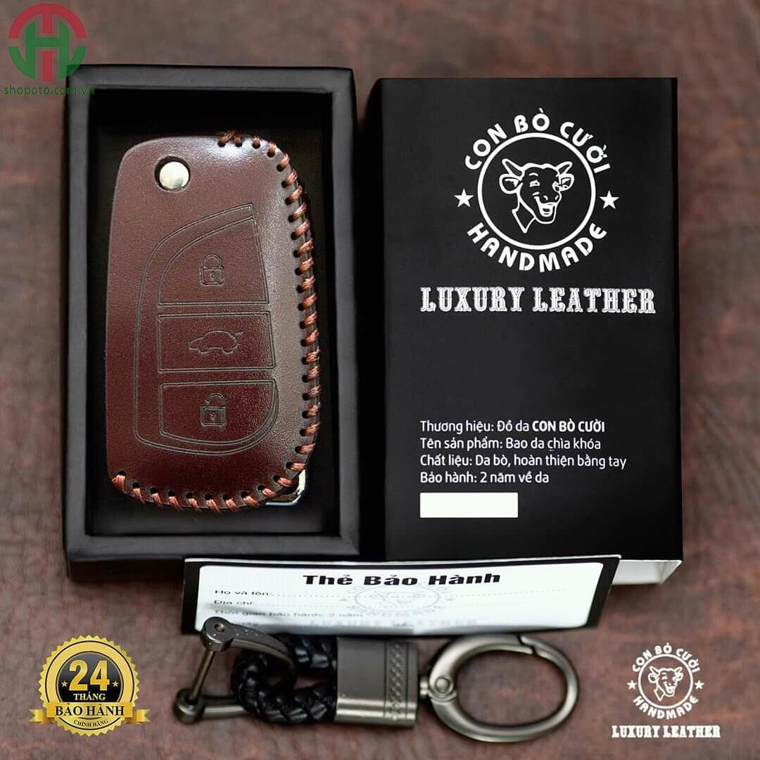 Bao da chìa khóa ô tô Handmade