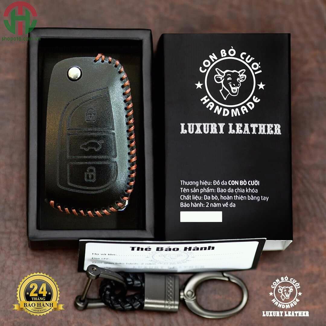 Bao da chìa khóa ô tô Handmade