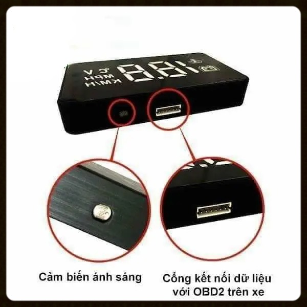 Hiển thị tốc độ kính lái HUD A100