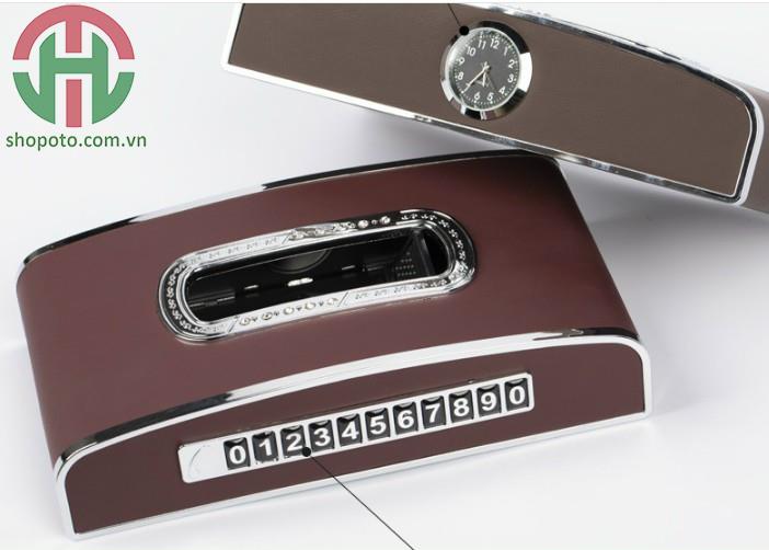 Hộp đựng giấy trên xe ô tô