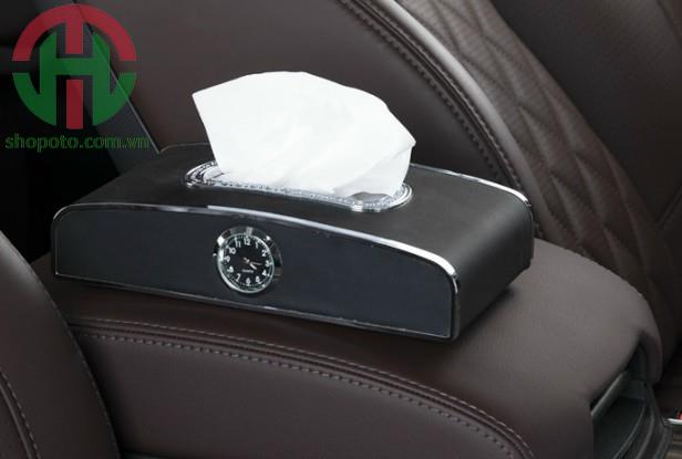 Hộp đựng giấy trên xe ô tô