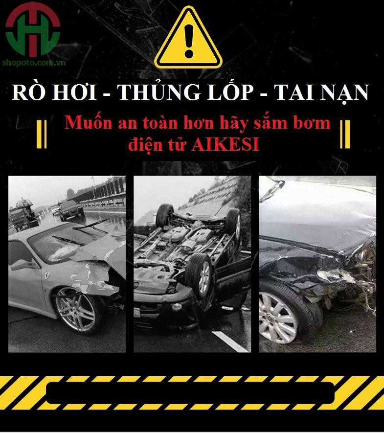 Bơm lốp ô tô Aikesi