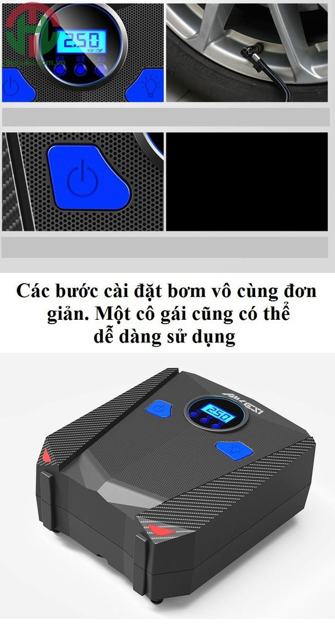 Bơm lốp ô tô Aikesi