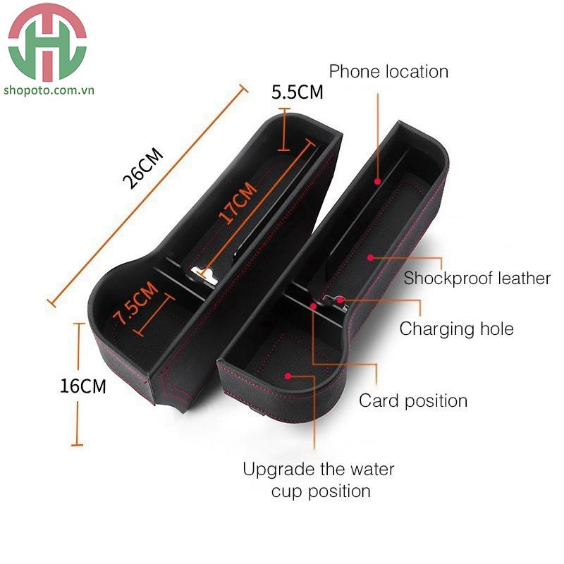 Khay để đồ khe ghế