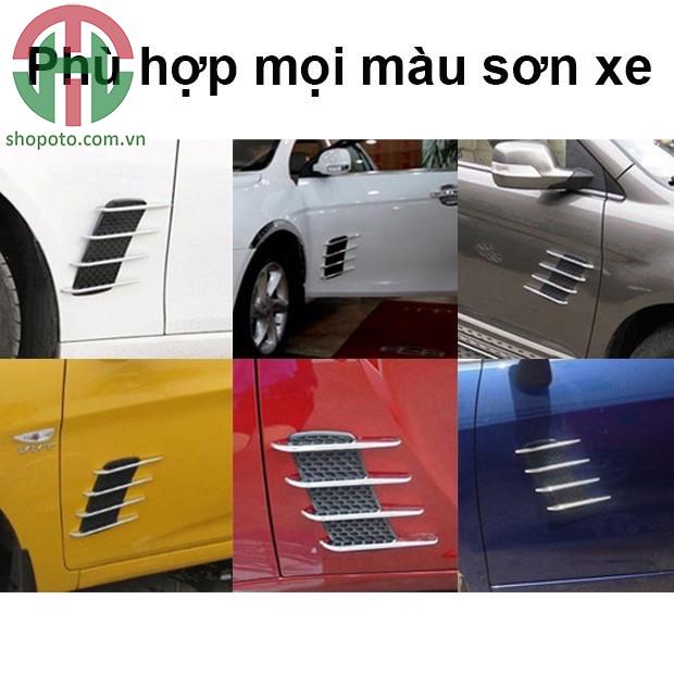 Ốp mang cá sườn & cánh cửa xe ô tô