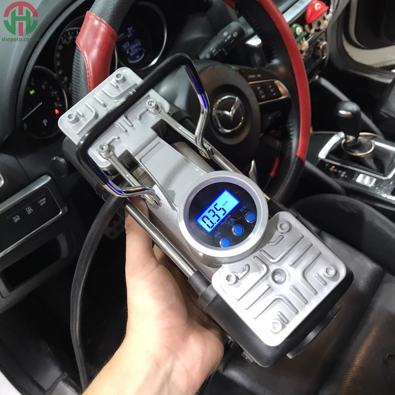 Bơm lốp ô tô 2 xy lanh