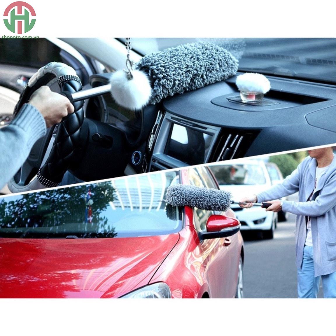 Chổi lau bụi ô tô đa năng