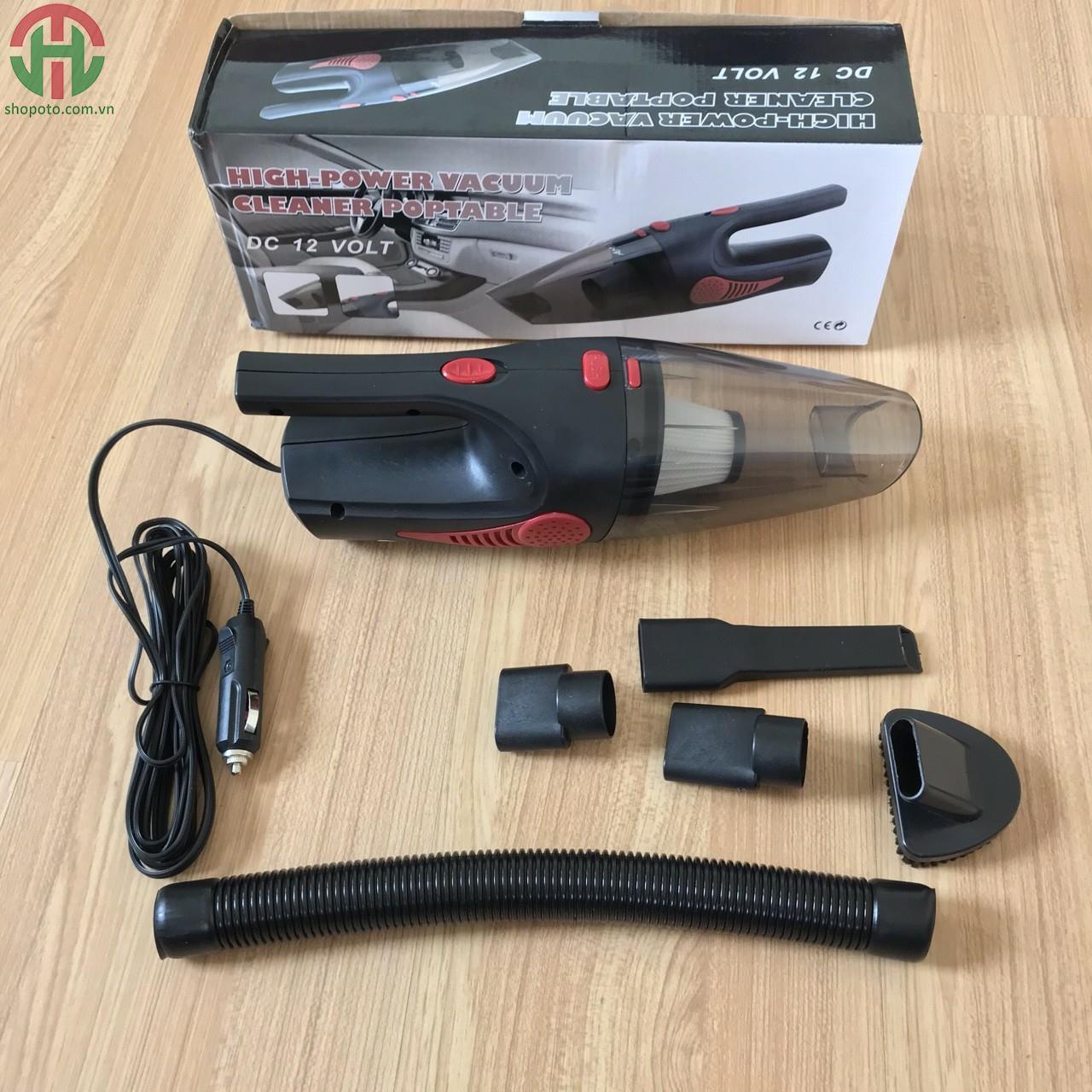 Máy hút bụi ô tô cầm tay mini