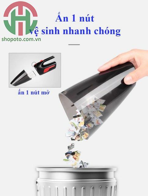 Máy hút bụi ô tô cầm tay mini
