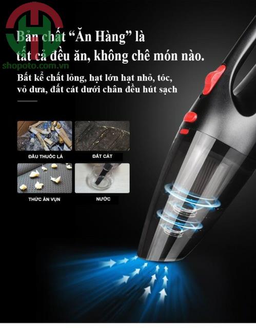 Máy hút bụi ô tô cầm tay mini