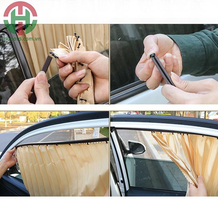 Rèm vải che kính ô tô